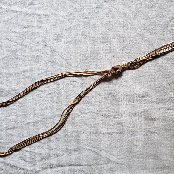 NWT Bancroft knotted lariat necklace - Picture 2 of 3